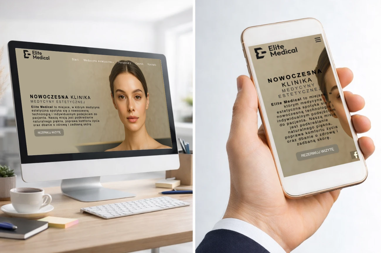 Projektowanie stron dla gabinetów kosmetycznych